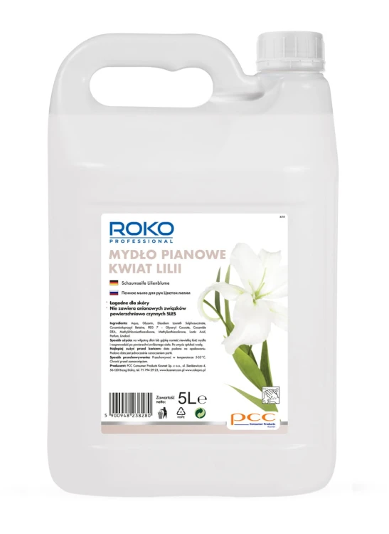 Mydło do rąk w pianie