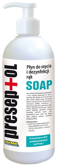 Płyn do mycia i dezynfekcji rąk