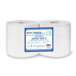 EUROCARTA Czyściwo Celulozowe 2 Warstwowe Białe - 2.szt