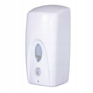 Automatyczny Dozownik do Mydła w Płynie i Dezynfekcji Pojemność 1L Biały