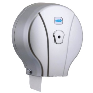 Dozownik Podajnik do Papieru Toaletowego Mini Jumbo Szary 