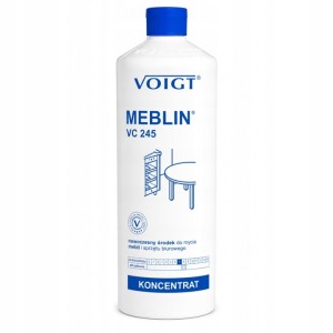 MEBLIN VC245 Antystatyczny Środek do Mycia Mebli, Drzwi i Okien 1L