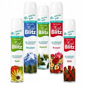 KALA Fresh Blitz Odświeżacz Powietrza Zapach Losowy Mix Zapachów 400 ml