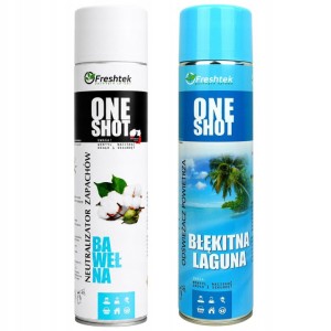 Freshtek Odświeżacz powietrza ONE SHOT 600ml