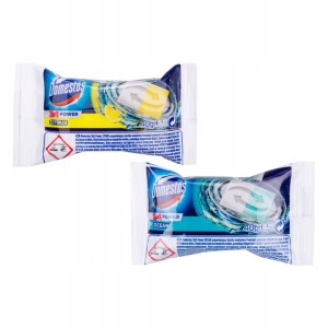 DOMESTOS 3w1 Kostka do WC - Zapach Losowy Mix Zapachów Wkład / Zapas 40g